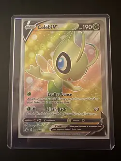 Pokemon Celebi V 160/198 Chilling Reign Full Art Ultra Rare Holo NM - Image 1