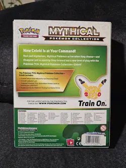 Pokemon TCG 20th Anniversary Celebi Mythical Pokemon Collection - Image 2