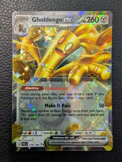 Gholdengo ex - 139/182 Paradox Rift (Pokemon) Double Rare - Image 1