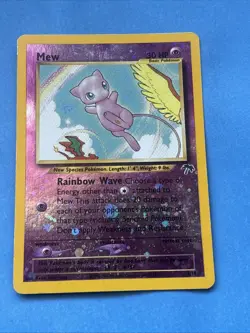 Pokemon TCG- Mew 01/18 Southern Islands Reverse Holo LP /MP 🏝 - Image 1