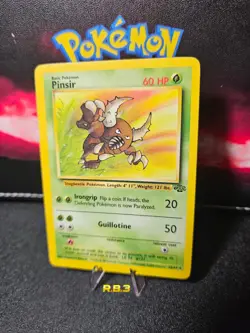 Pokemon TCG | Pinsir 25/64 Non-Holo | Jungle Set 1999 | Vintage Rare - Image 1