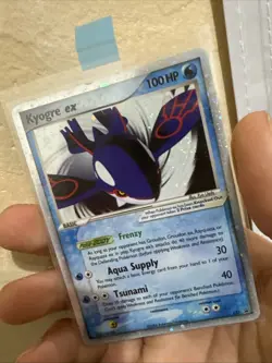 Pokemon TCG Kyogre EX Groudon Ex Darkrai LV.X Holo Set Lot of 3 - Image 2