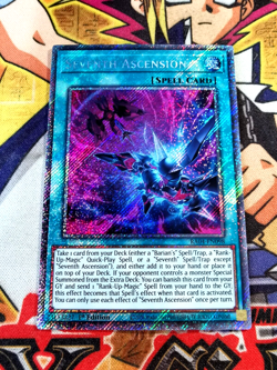 Seventh Ascension ra04-en098 (NEW) Platinum-Secret Rare Yu-Gi-Oh - Image 1