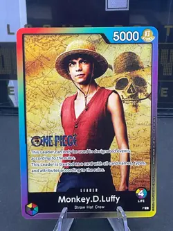 One Piece TCG Monkey.D.Luffy Battle Live Action/Anime Promo - Image 1