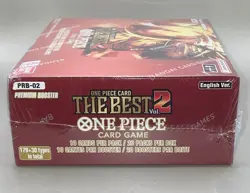 One Piece English PRB-02 The Best Vol.2 Premium Booster Box Sealed - Image 5