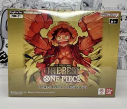 2024 One Piece The Best PRB 01 English Factory Sealed Premium Booster Box - Image 1