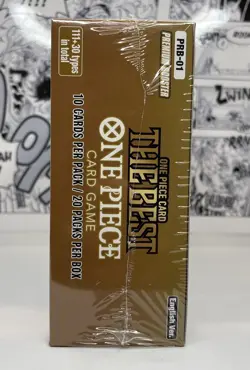 2024 One Piece The Best PRB 01 English Factory Sealed Premium Booster Box - Image 2