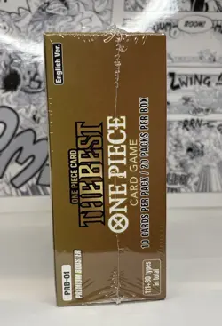 2024 One Piece The Best PRB 01 English Factory Sealed Premium Booster Box - Image 3