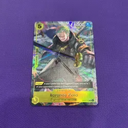 One Piece Tcg Op07-113 Roronoa Zoro Illustration Box Promo - Image 1