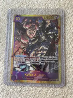Kaido & Linlin OP08-119 SEC English NM One Piece TCG Two Legends - Image 1