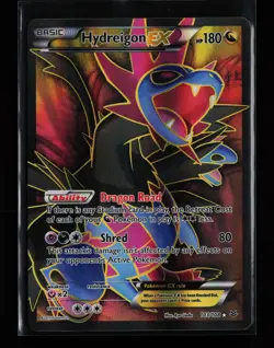 Hydreigon EX (103 Full Art) 103/108 Ultra Rare XY - Roaring Skies Pokemon Card - Image 1