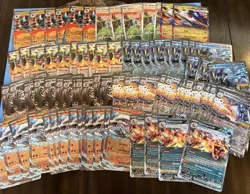 Lot Of 85 Jumbo Pokemon Cards NM - Image 1