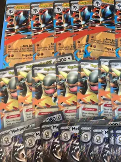 Lot Of 85 Jumbo Pokemon Cards NM - Image 2