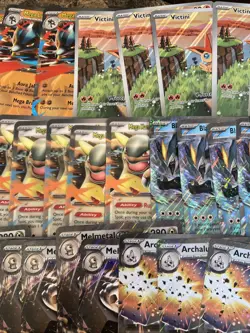 Lot Of 85 Jumbo Pokemon Cards NM - Image 3