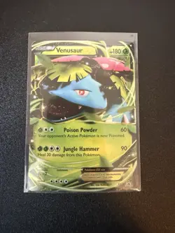 Pokemon TCG Venusaur EX Holo Black Star Promo Card XY28 - Image 1
