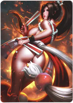 ACG Hentai Sexy Card - Mai Shiranui SNK Samurai Showdown Full Art Sexy Waifu ¥¥- - Image 1