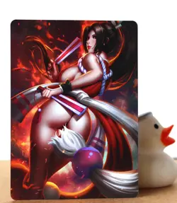 ACG Hentai Sexy Card - Mai Shiranui SNK Samurai Showdown Full Art Sexy Waifu ¥¥- - Image 4