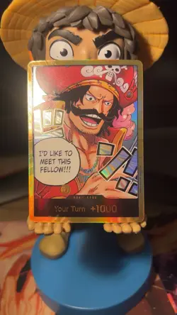 DON!! Card (Gol.D.Roger) (Gold) Carrying On His Will Foil - Image 1