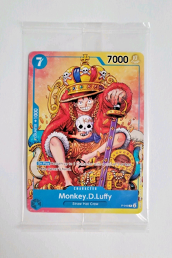 *Sealed* Monkey.D.Luffy (Convention Promo 2024) P-043 One Piece Promotion Cards - Image 1