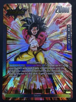 Son Goku : GT Leader Alt Art L FB03-104 Dragon Ball Super Fusion World Eng Card - Image 1