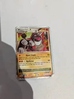 Rhyperior Lv. X - DP29 - Diamond & Pearl Promo- HOLO - Pokemon Card -DMG- - Image 1