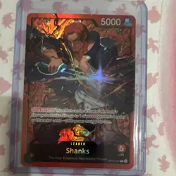 Shanks Leader Alt Art OP09-001 | One Piece Card Game | Near Mint - Image 1