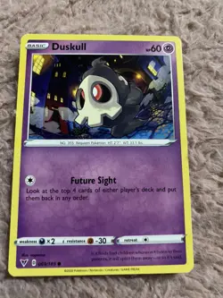 Pokemon Card 069/185 DUSKULL - VIVID VOLTAGE - COMMON - NM - Image 1