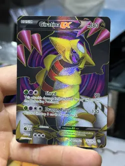 Giratina EX 124/124 Dragons Exalted 2012 Full Art Holo Rare Pokemon Card TCG - Image 3