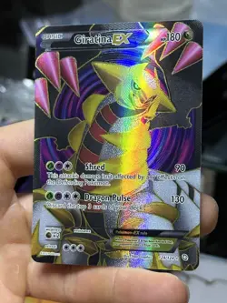 Giratina EX 124/124 Dragons Exalted 2012 Full Art Holo Rare Pokemon Card TCG - Image 4