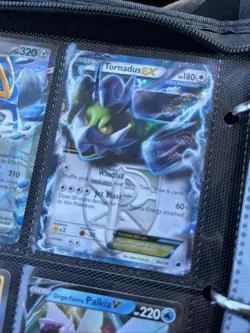 Pokemon TCG Tornadus-EX Plasma Freeze Holo Card 98/116 EX Rare - Image 2