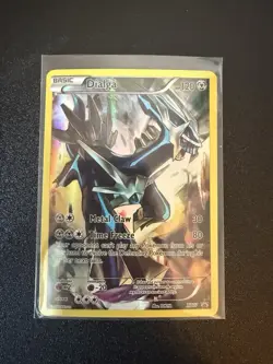 Dialga #XY77 2015 Pokemon XY Black Star Promo Card Full Art - Image 1