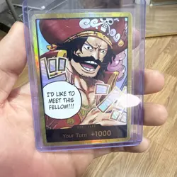 DON!! Card (Gol.D.Roger) (Gold) Carrying On His Will Foil - Image 1