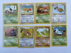 Vintage Pokemon Jungle Near Complete Common/Uncommon Lot 31/32 Cards. WOTC - Image 1