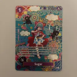 Sugar - OP10-065 (SP) - The Azure Sea's Seven (OP14) One Piece Card - Image 1