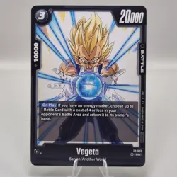 Vegeta FP-033 - Fusion World Promo - Dragon Ball Super Card Game - NM - Image 1