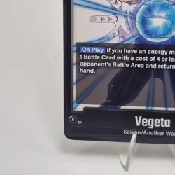 Vegeta FP-033 - Fusion World Promo - Dragon Ball Super Card Game - NM - Image 5