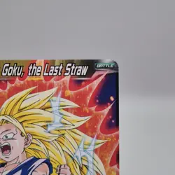 SS3 Son Goku the Last Straw SD10-02 ST Dragon Ball Super Card NM - Image 3