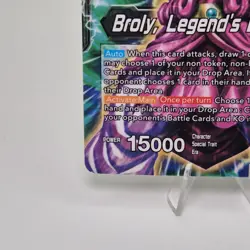 Broly Legend's Dawning - Mythic Booster - Dragon Ball Super Card #45O DBS V.1 NM - Image 5