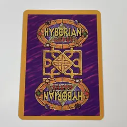 Hyborian Gates CCG TCG Hestias Child Promo Card By Cardz Boris Vallejo 1995 Rare - Image 4