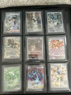 Pokemon Cards Full Arts And EX’s (Binder Included All Cards NM Read Description) - Image 1