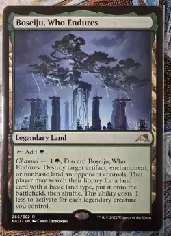 Boseiju Who Endures Kamigawa: Neon Dynasty, Regular, #266 - Image 1