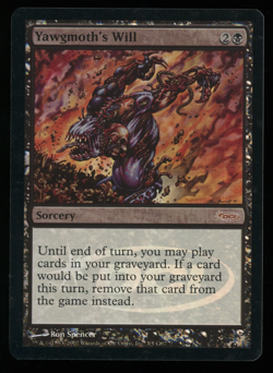 Yawgmoth's Will - Foil - MTG Judge Promo - RareCo - Image 1