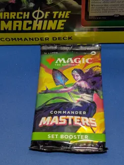 MTG March of The Machine Commander Deck Call for Backup Plus CM set booster pk - Image 2