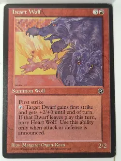 Heart Wolf - Magic the Gathering MTG Nice! - Image 1