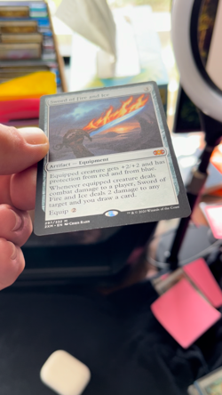 Magic the Gathering Sword of Fire and Ice 297/332 Double Masters Regular NM - Image 2