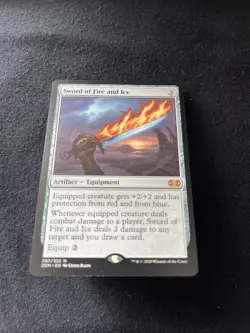 Magic the Gathering Sword of Fire and Ice 297/332 Double Masters Regular NM - Image 4