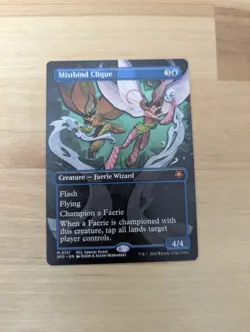 Mistbind Clique (Borderless) Special Guest 0131 Lorwyn Eclipsed ECL MTG NM/M - Image 1