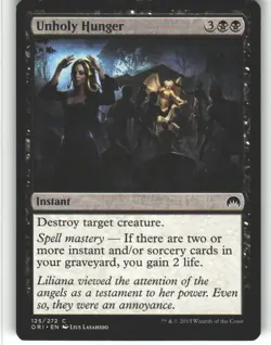 Unholy Hunger - Magic Origins - MTG - Common - #125 - NM - Image 1