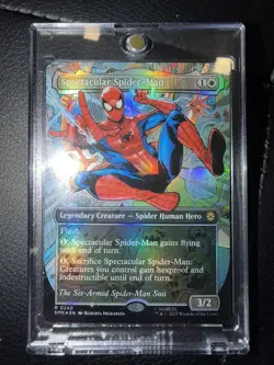 Spectacular Spider-Man (0240) (Borderless) (Textured Foil) Marvel's... - Image 1
