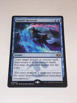 MTG - Narset's Reversal - Normal - Commander: Tarkir Dragonstorm - NM - Image 1